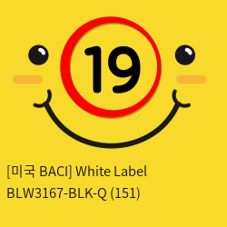 [미국 BACI] White Label BLW3167-BLK-Q (151)